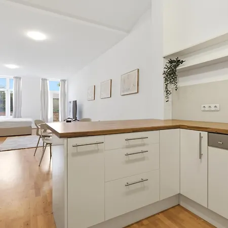 Apartamento Alpena Homes, Zentrum, Sehr Geräumig, Küche Linz